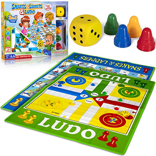 Snakes & Ladders & ludo board Game Giant Traditional Family Outdoor Game  **/ 