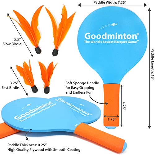 Details about  / VIAHART Goodminton Easiest Racket Game Indoor Outdoor 0724